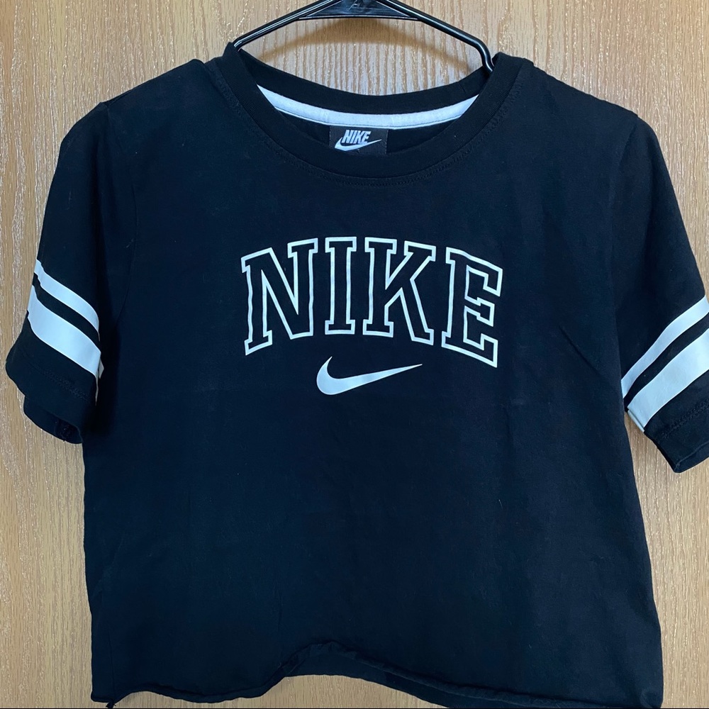 Black Nike Crop Top